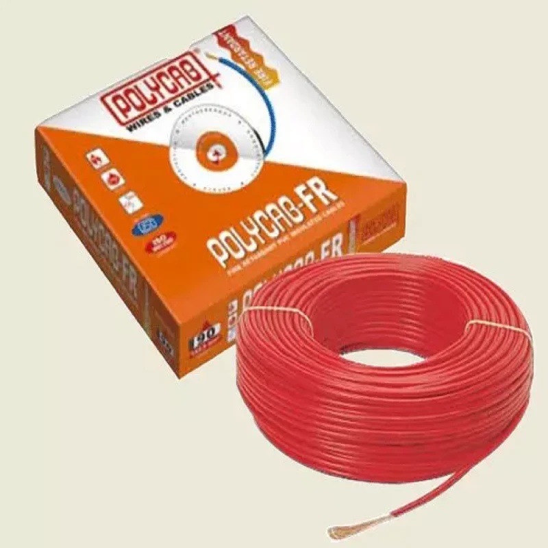 Polycab FRLF 1.5 SQ mm Copper PVC Insulated Single Core Wire 1100V (300 Mtrs)