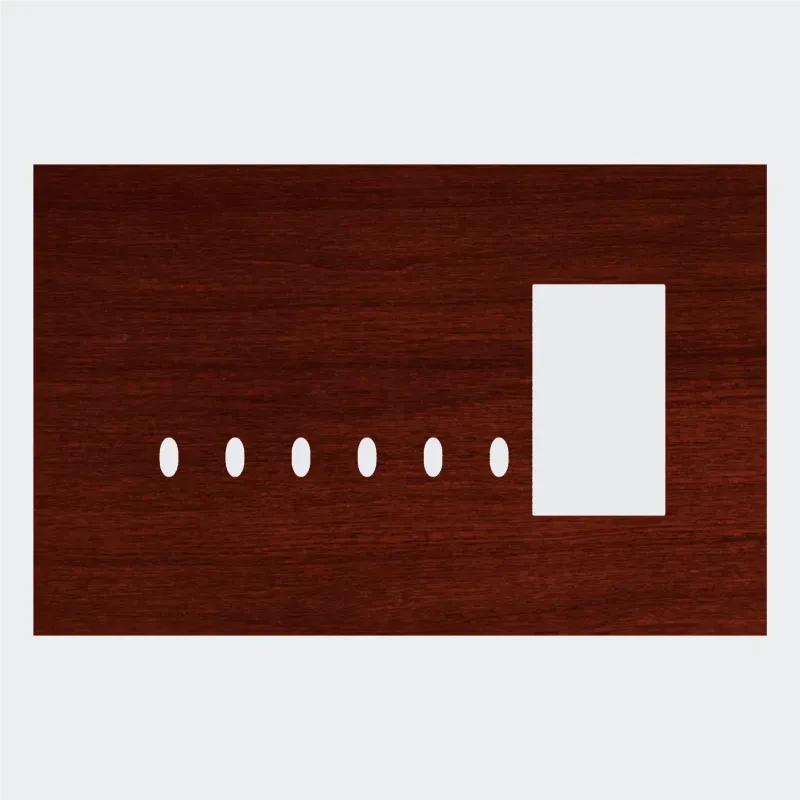 Norisys TG9 8M Solid Wood Plate with 6 holes + 2M Window