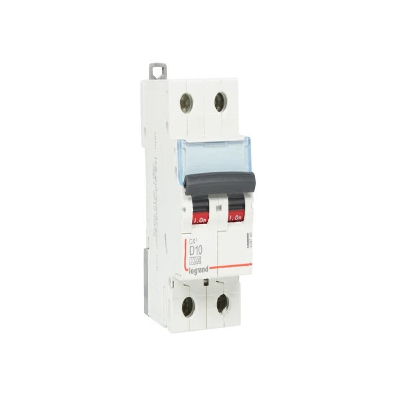Legrand DX3 AC MCBs - D Curve Double Pole 415 V~ (10A)