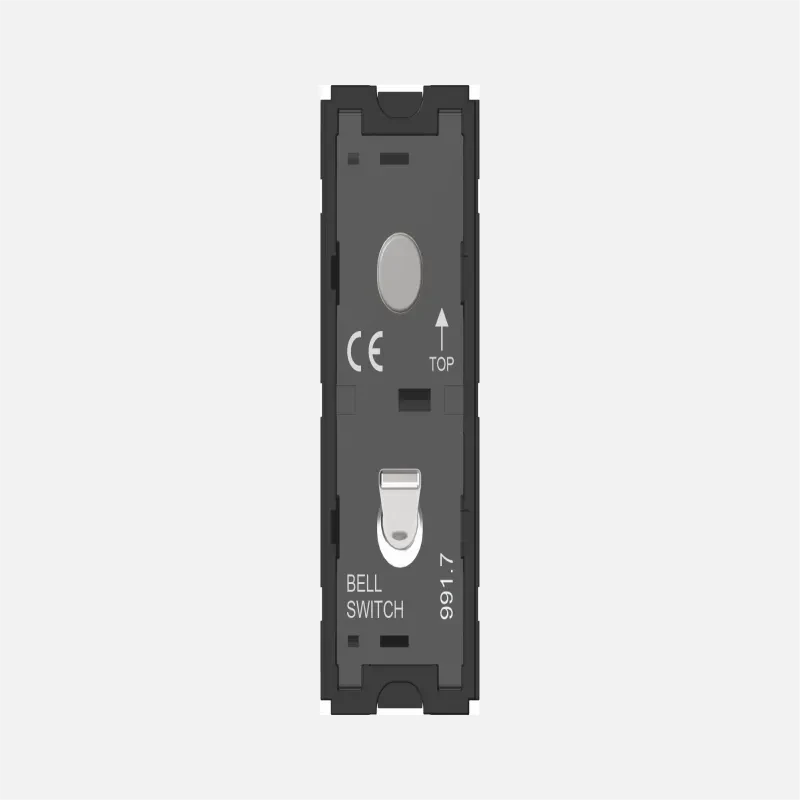 Norisys TG9 Switch 6A - 1 Gang - Bell + Blank - 1 Module