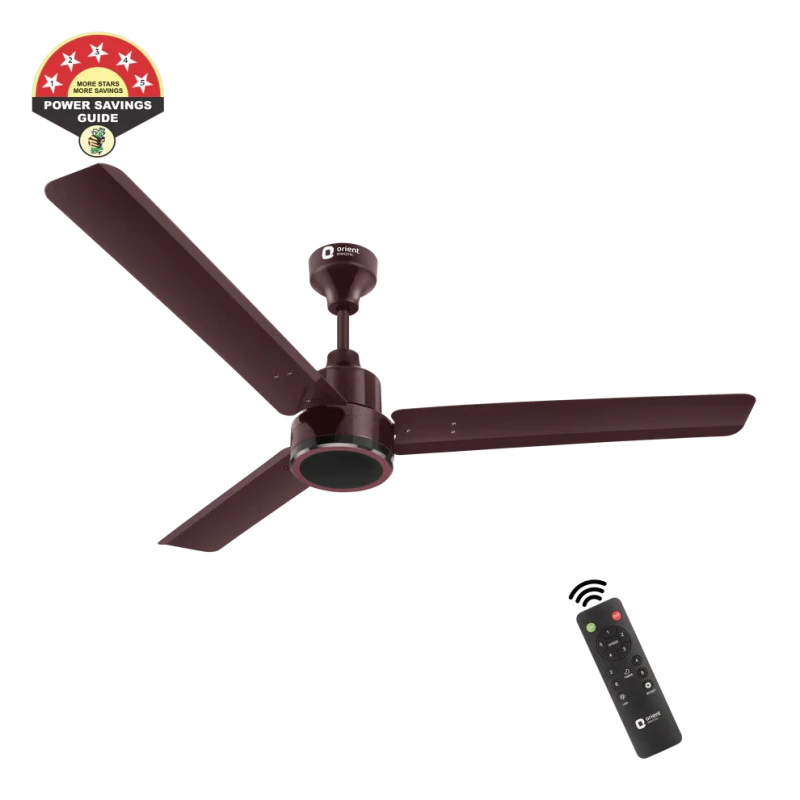 Orient: Ecotech Prime 1200mm BLDC 5 Star Rated Ceiling Fan with Remote