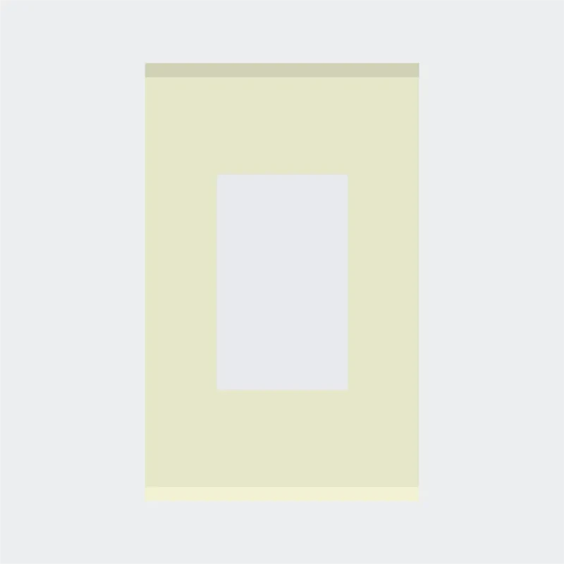 Norisys TG9 2M Solid Glass Plate with 2M Window