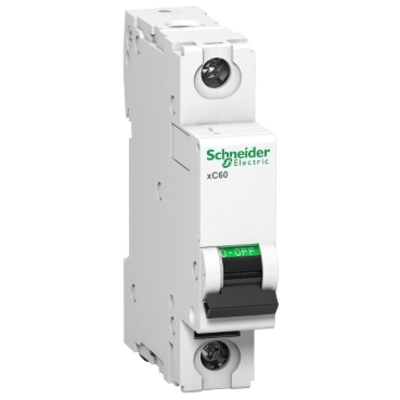 Schneider B Curve MCBs - xC60 - 1 Pole - 63A (A9N1P63B)