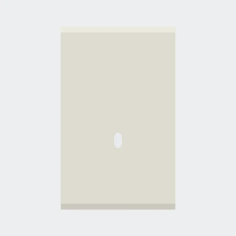 Norisys TG9 1M Solid Glass Plate with 1 holes