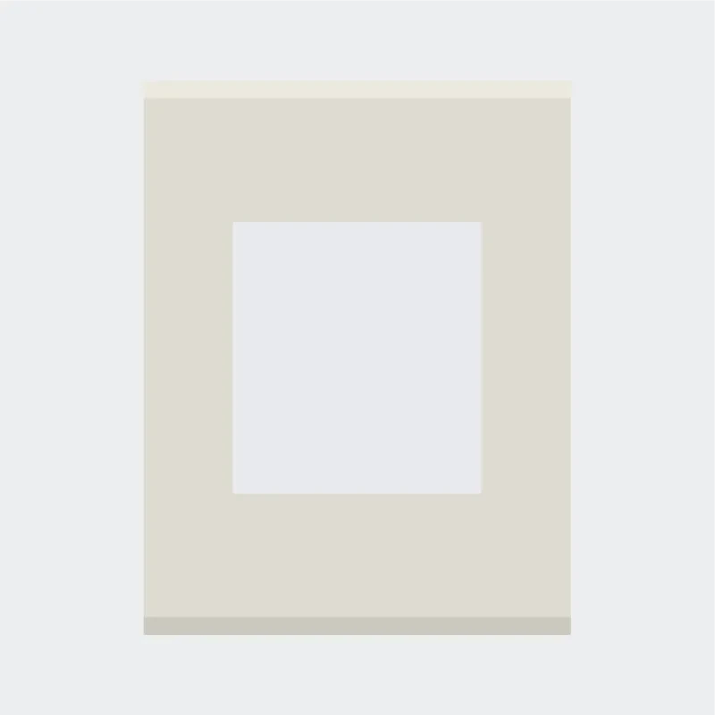 Norisys TG9 3M Solid Glass Plate with 3M Window