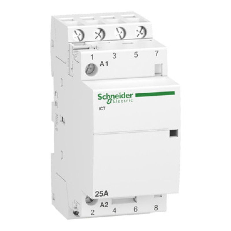 Schneider iCT contactor - 4 NO - Four Pole - 25A - ( A9C20834)