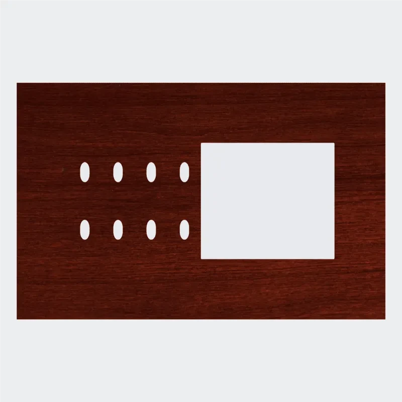 Norisys TG9 8M Solid Wood Plate with 8 holes + 4M Window