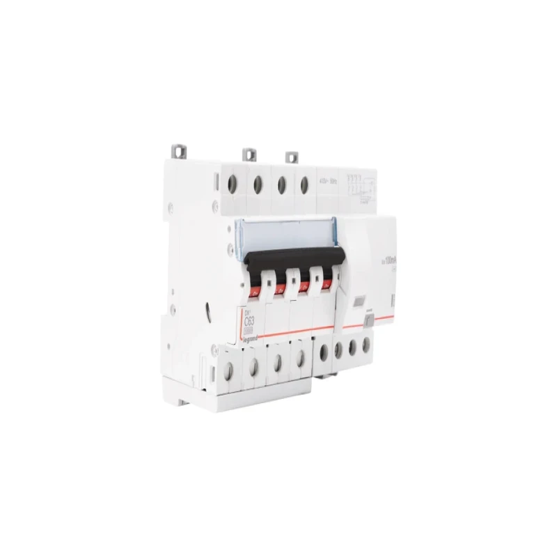 Legrand DX3 RCBOs - Four Pole 415 V~ (63A - 100mA) Type - AC