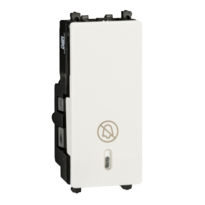 Schneider ZENcelo "Do Not Disturb Switch" full-flat switch with illunimated