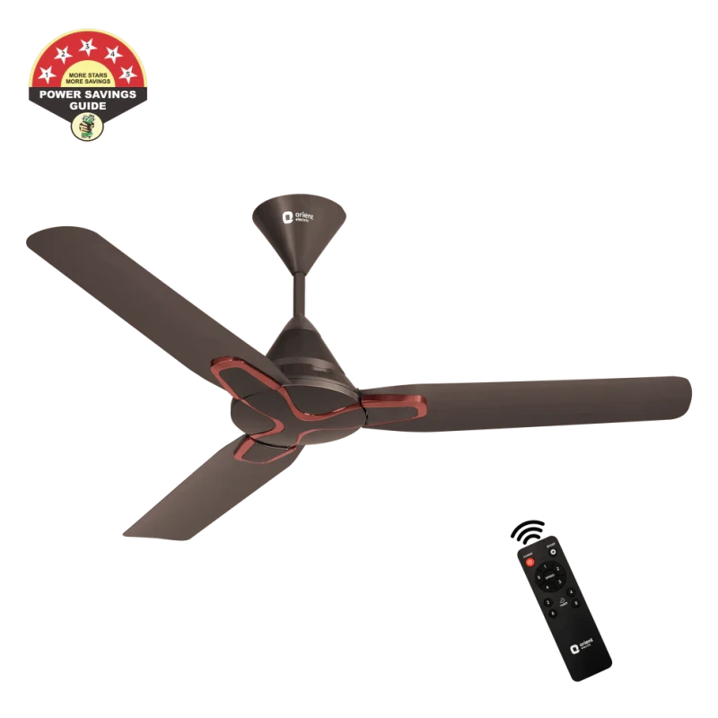Orient:Jazz BLDC Decorative Ceiling Fan With Remote 1200mm