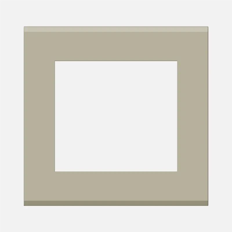 NORISYS CUBE Series 4M Solid Glass Plate Suitable for Integral Sockets