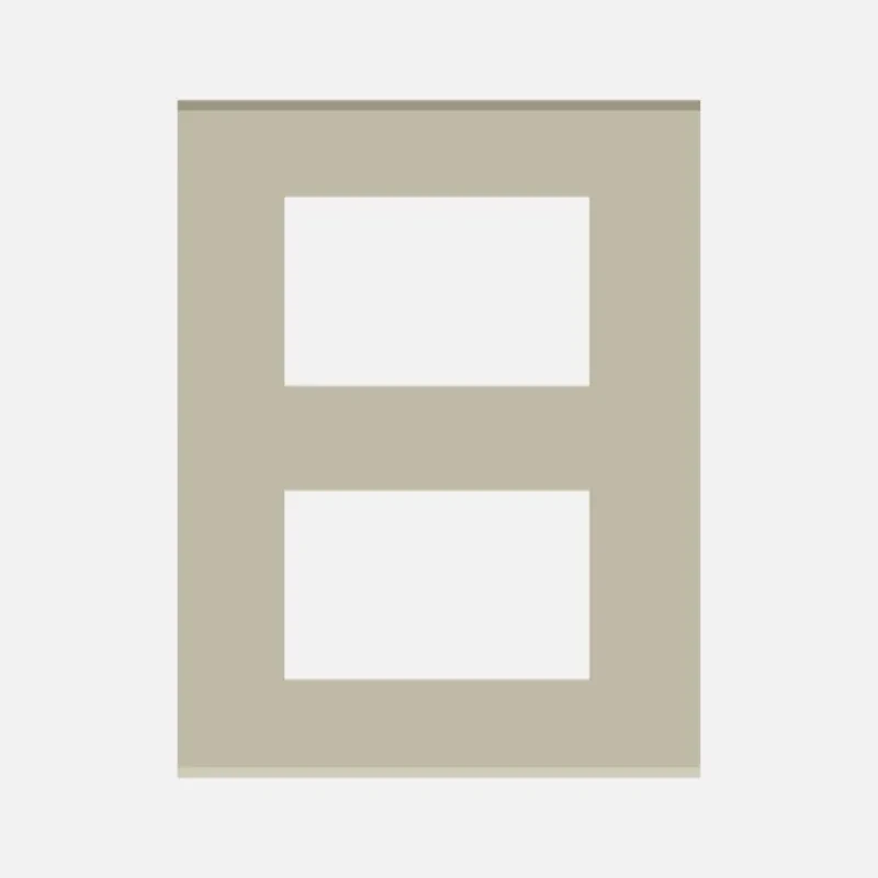 NORISYS CUBE Series 14M Solid Glass Plate with Frame