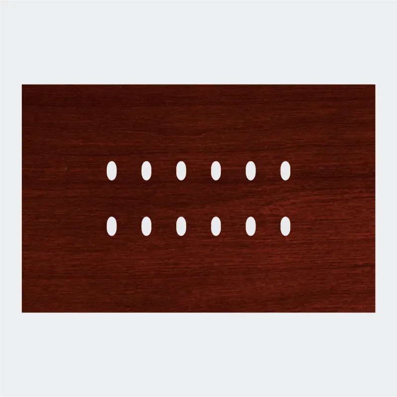 Norisys TG9 6M Solid Wood Plate with 12 holes
