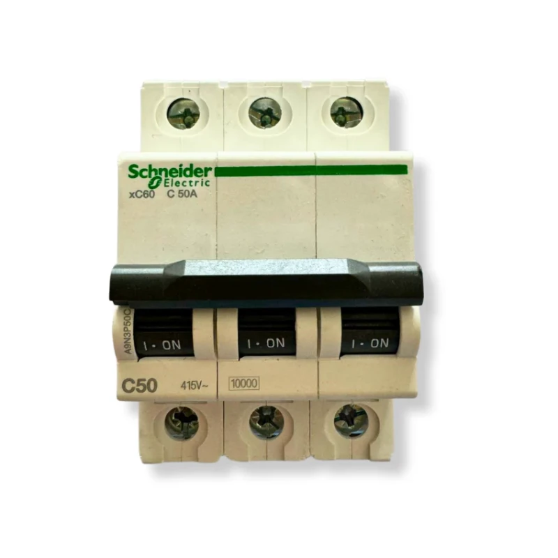Schneider C Curve MCBs - xC60 - 3 Pole - 50A (A9N3P50C)