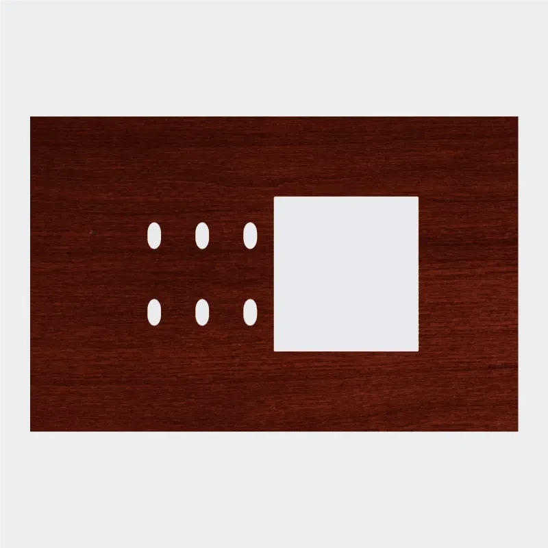 Norisys TG9 6M Solid Wood Plate with 6 holes + 3M Window
