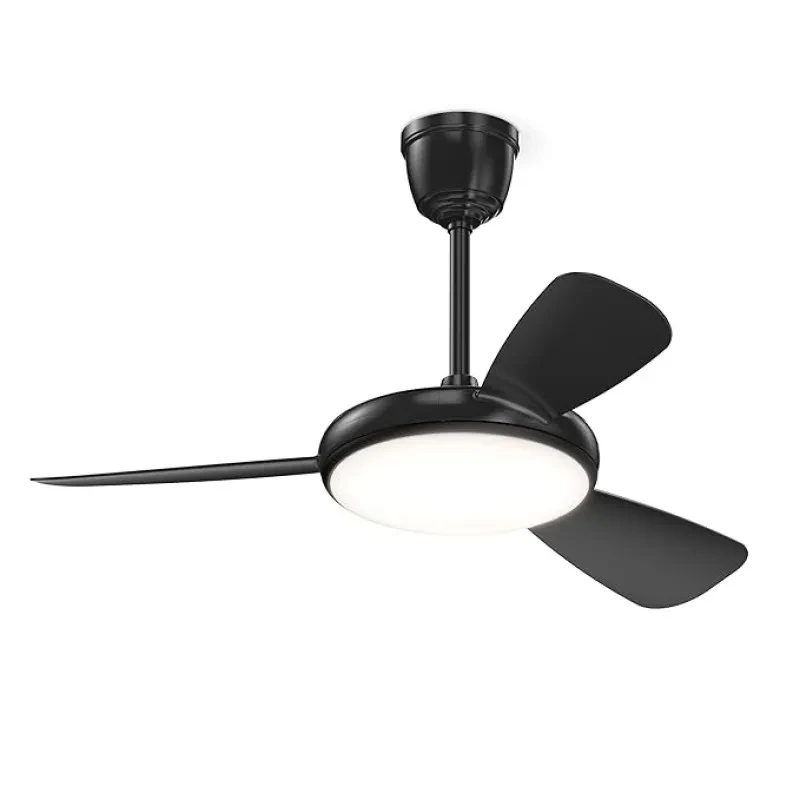 Sturlite Symbio 1067mm Smart Ceiling Fan with Remote| 2-Way Rotation BLDC Motor Fan| Voice on Command Operation (Siri, Google, Alexa, IHome)| IOT with (3 in 1) Dimmable Light - Black