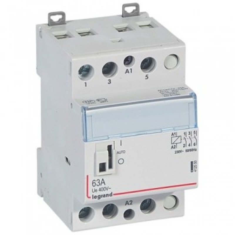 Legrand DX3 Contactors - 63A 3 NO contactor - Power contactors / Modular Contactors CX3