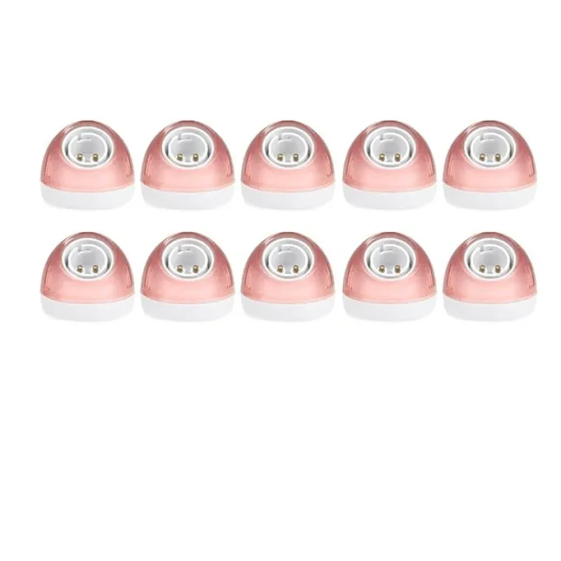 Philips Deco Lamp Holder Angular B22 (Pink, Pack of 10)