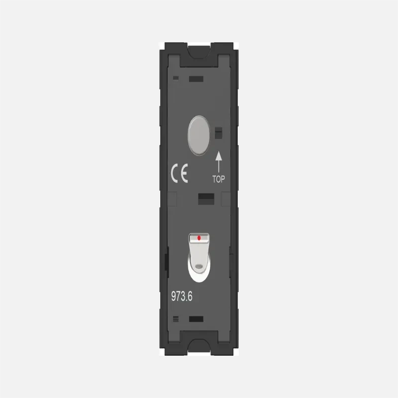Norisys TG9 Switch 6A - 1 Gang - Two-way with indicator + Blank - 1 Module