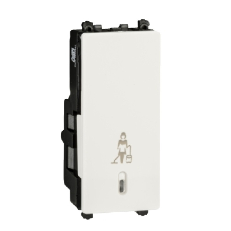Schneider ZENcelo "Make My Room Switch" full-flat switch with illunimated