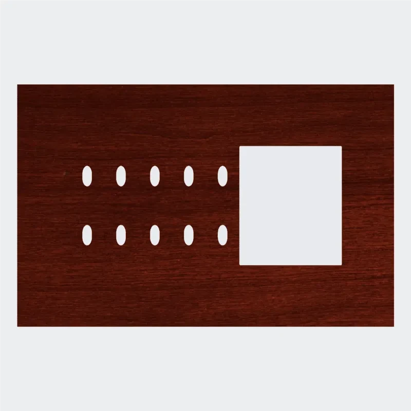 Norisys TG9 8M Solid Wood Plate with 10 holes + 3M Window