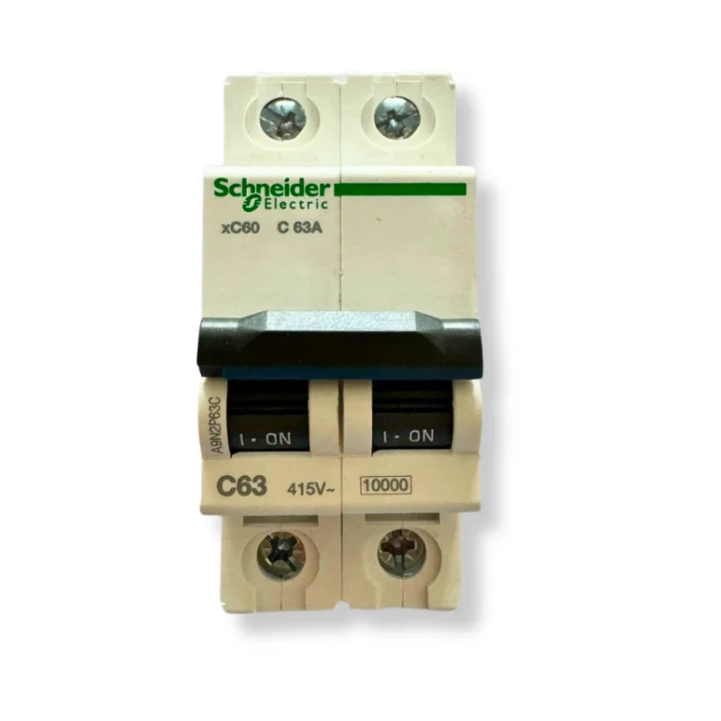 Schneider C Curve MCBs - xC60 - 2 Pole - 63A (A9N2P63C)