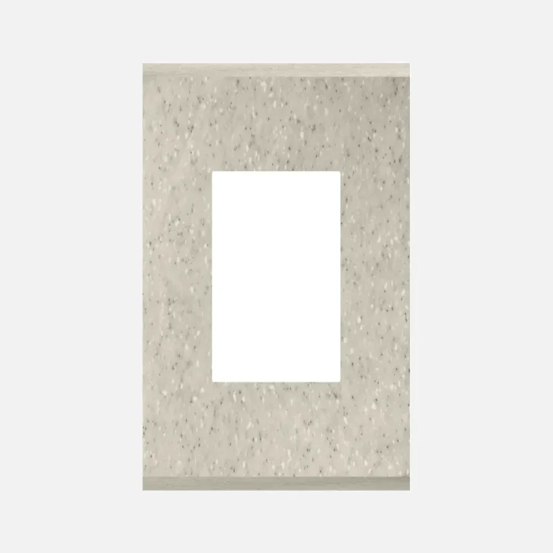 NORISYS CUBE Series 2M Solid Marble Finish Plate with Frame