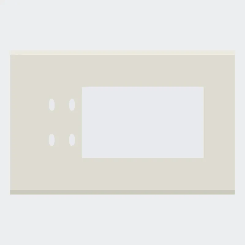 Norisys TG9 8M Solid Glass Plate with 4 holes + 6M Window