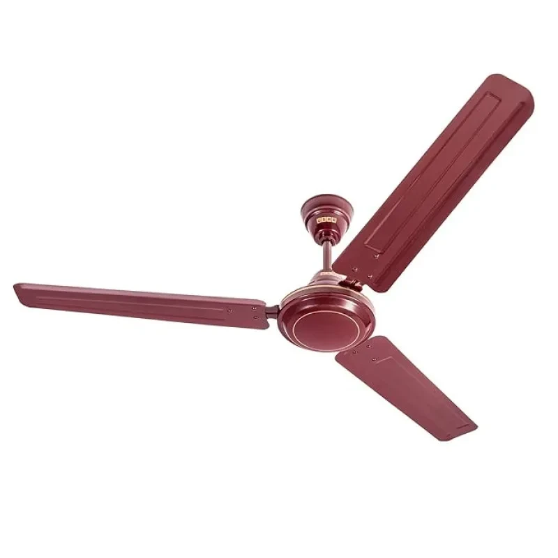 USHA Racer 1200mm 50 Watt Energy Efficient 1 Star Rated Power Saving High Speed Ceiling Fan (Brown)