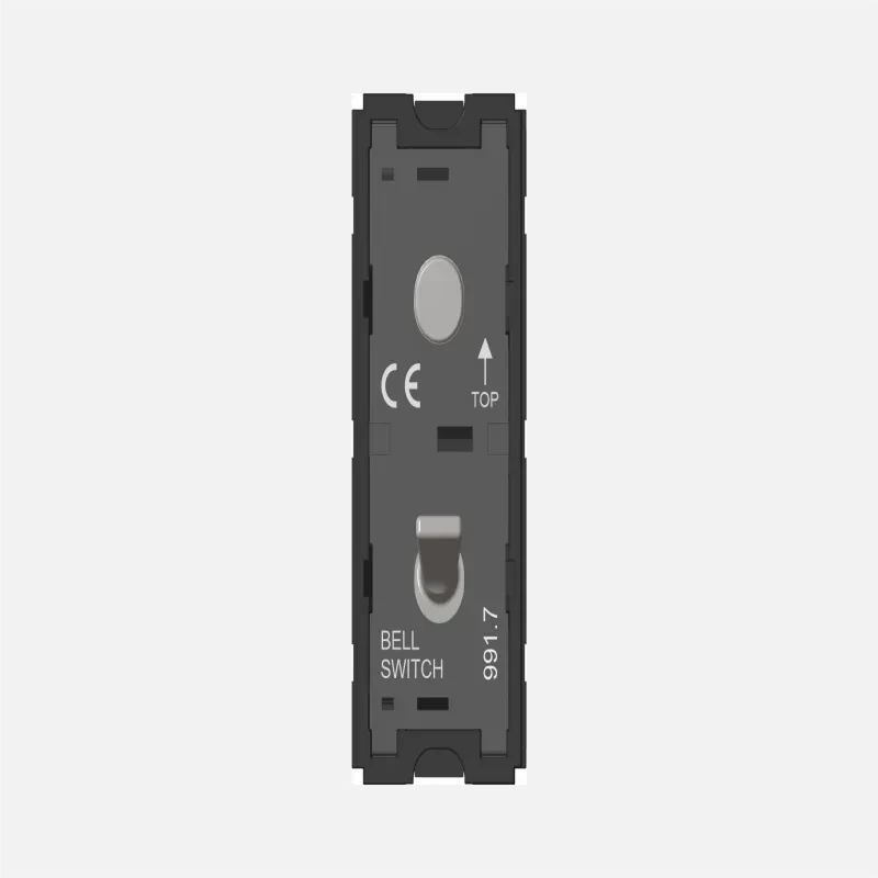 Norisys TG9 Switch 6A - 1 Gang - Bell + Blank - 1 Module