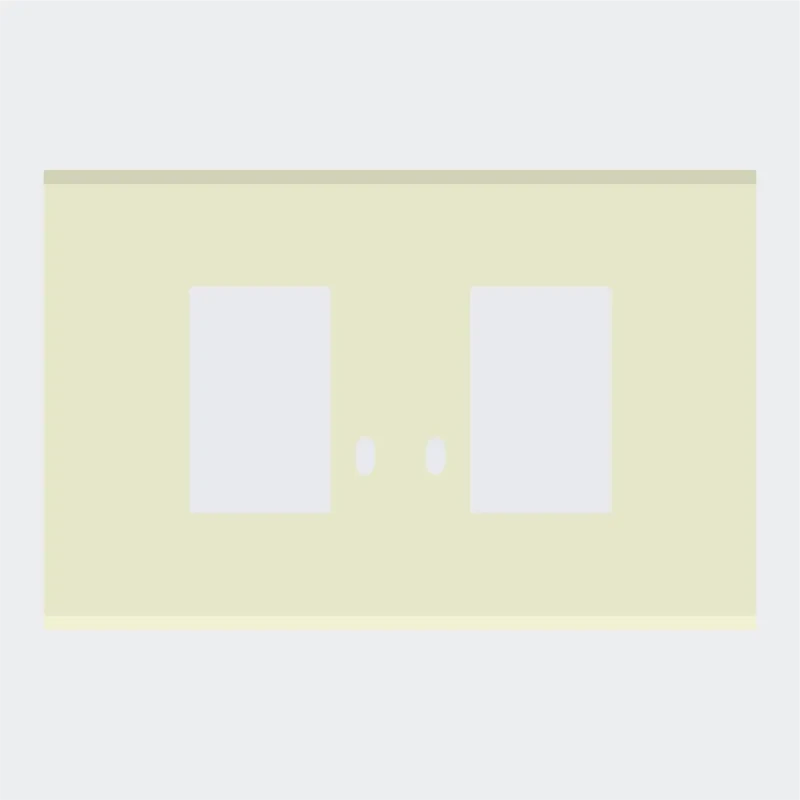 Norisys TG9 6M Solid Glass Plate with 2 holes + 2 x 2M Window
