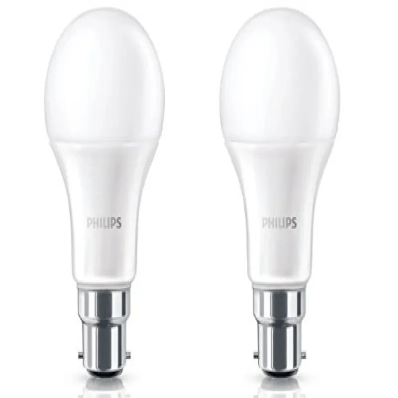 Philips Base B22 7-Watt LED Bulb (Warm White,Pack of 2)