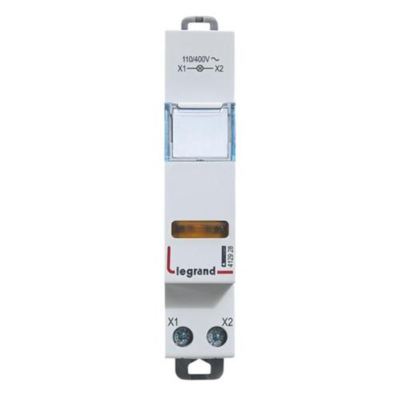 Legrand DX3 indicators - Yellow 250V~ AC 1Module (412928)