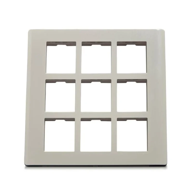 Schneider Zencelo - 18 Module Plate with Frame