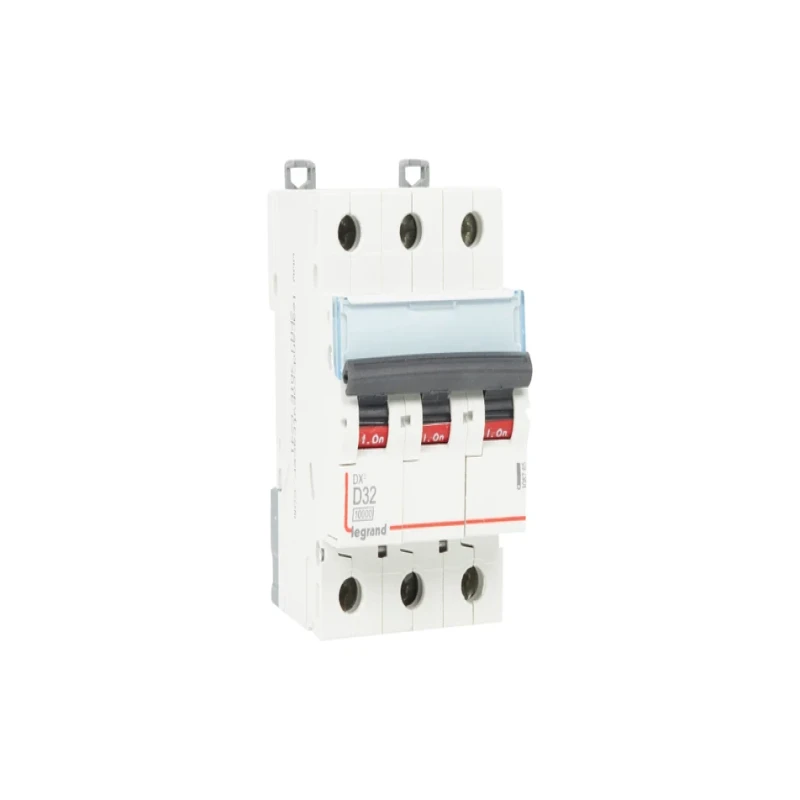 Legrand DX3 AC MCBs - D Curve Triple Pole 415 V~ (32A)