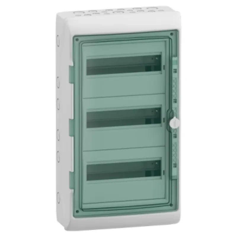 Schneider WeatherProof Mini Enclosures for modular devices (with terminal blocks) - IP65 - 3 row 36 module - (13435)