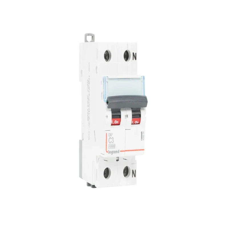 Legrand DX3 AC MCBs - C Curve Single Pole + Neutral 240 V~ (3A)