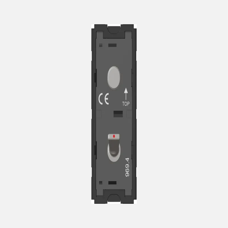 Norisys TG9 Switch 6A - 1 Gang - One-way with indicator + Blank - 1 Module