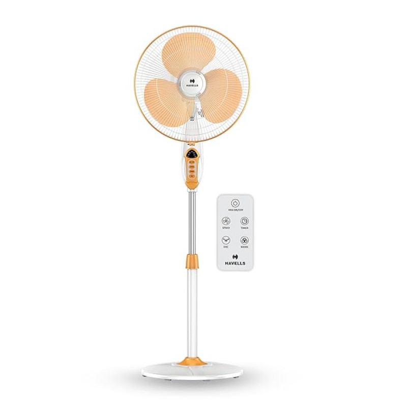 Havells 400mm BLDC Pedestal Fan | Remote Control