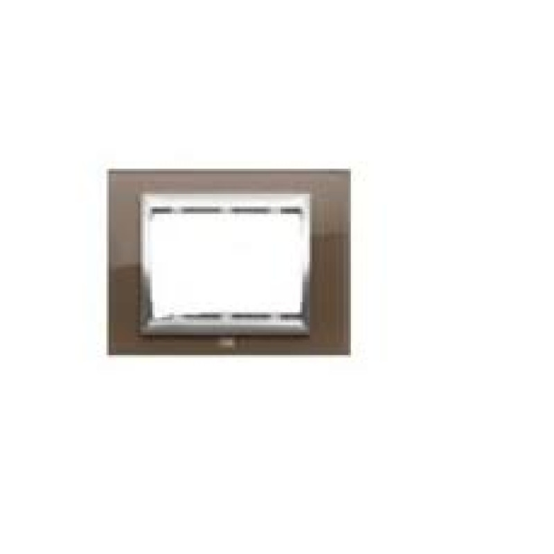 ANCHOR ROMA classic vetro glass plates 2M  (Coconut brown )