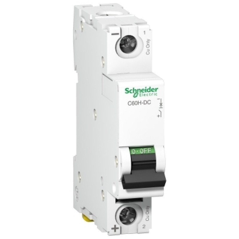 Schneider MCBs - DC - C60 H - 1 pole - 3A (A9N61503)