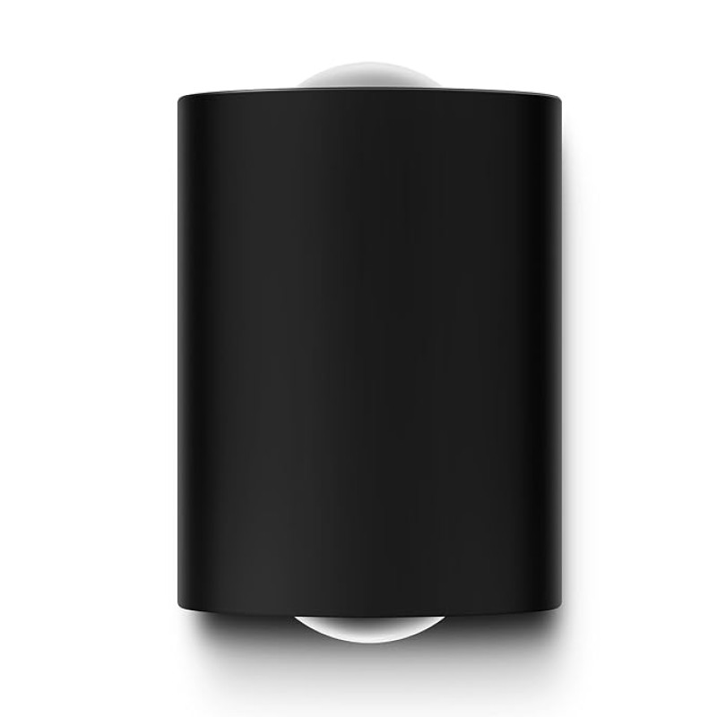 wipro Garnet 6 Watt 2 Ray Symmetric Up & Down Outdoor Wall Light for Home | 1 x 3W| IP65 LED Wall Light | Warm White, Yellow 2700K | Aluminium Housing |(Black Body, Pack of 1)
