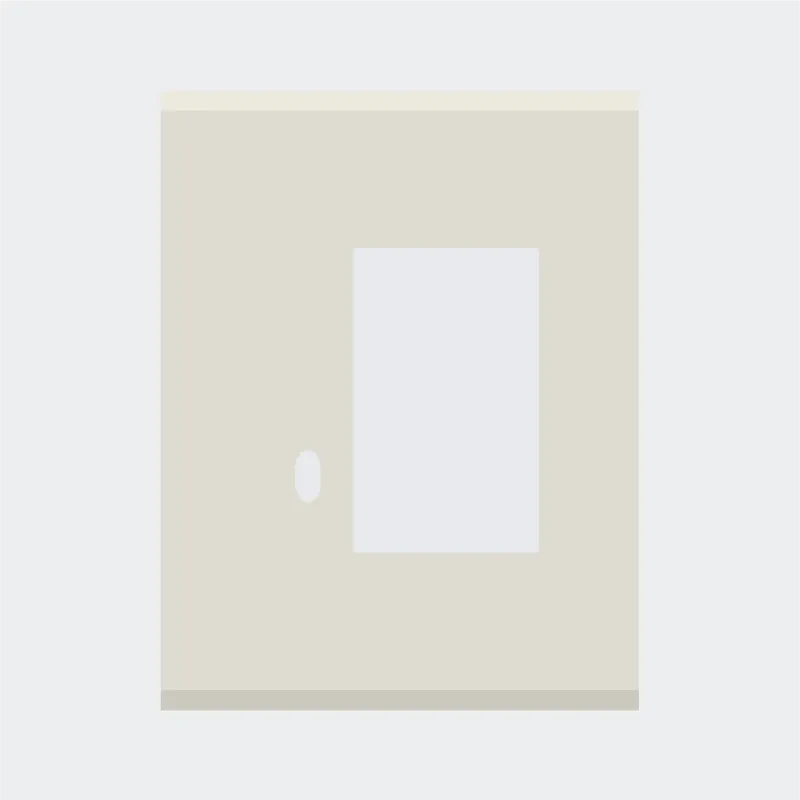 Norisys TG9 3M Solid Glass Plate with 2 holes + 2M Window