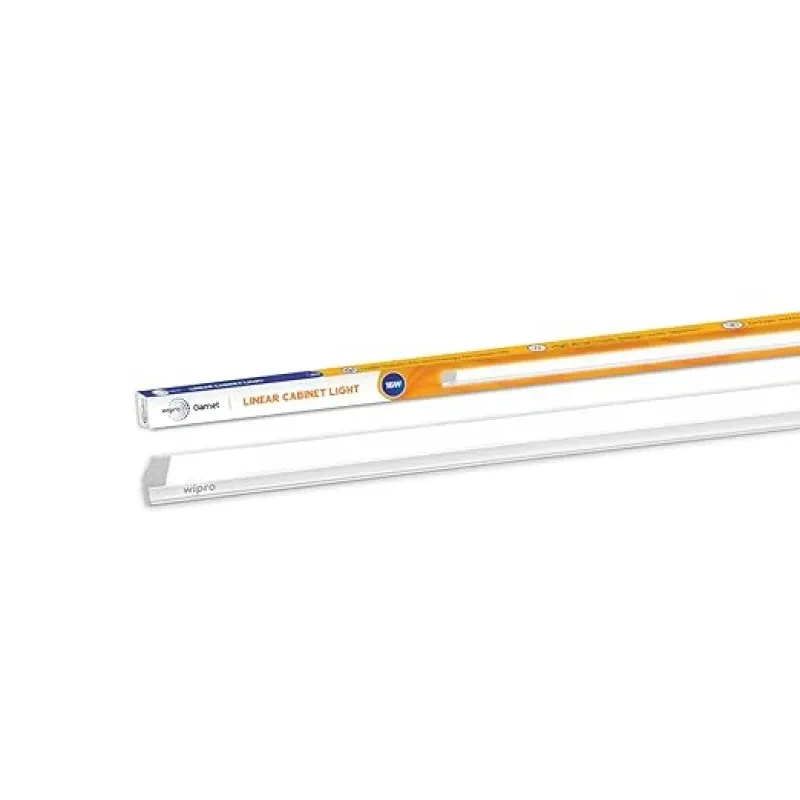 Wipro Garnet Linear Under Cabinet Light 16 W Cool White LED Tubelight (Aluminium, 3FT, Pack of 1)