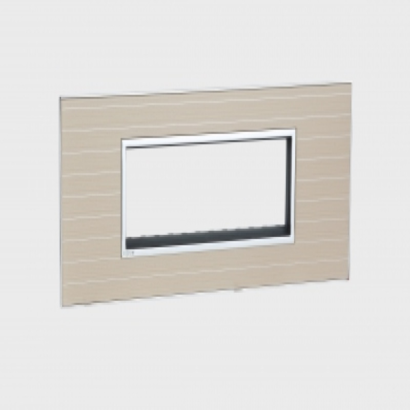 Legrand Arteor Graphic Square Cover Plate w Overmoulded Plate 6 Module