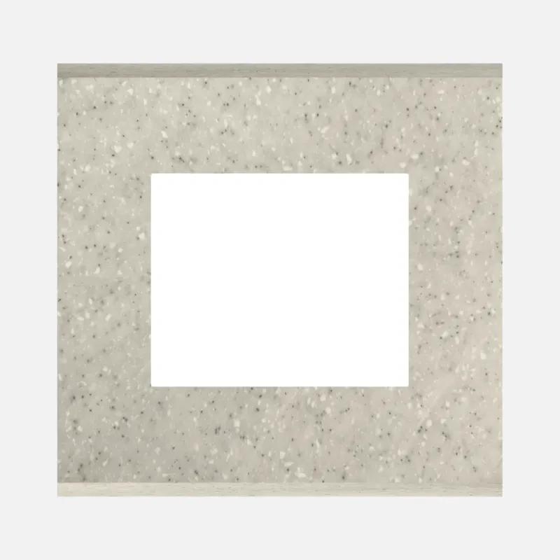 NORISYS CUBE Series 4M Solid Marble Finish Plate with Frame