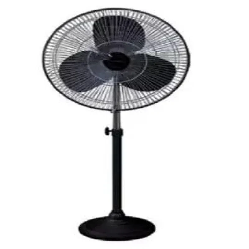 Crompton BrizStar Farrata 500 mm 3 Blade Pedestal Fan (Dark Grey, Pack of 1)