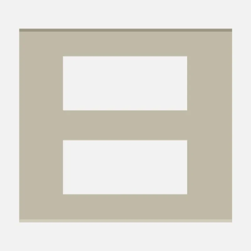 NORISYS CUBE Series 21M Solid Glass Plate with Frame