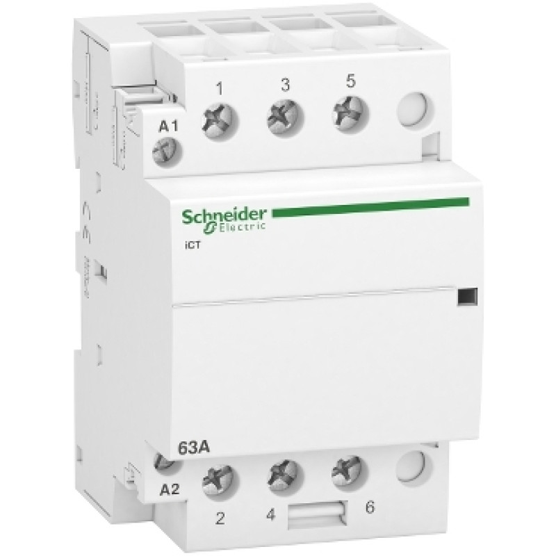 Schneider iCT contactor - 3NO - Triple pole - 60A - (A9C20863)