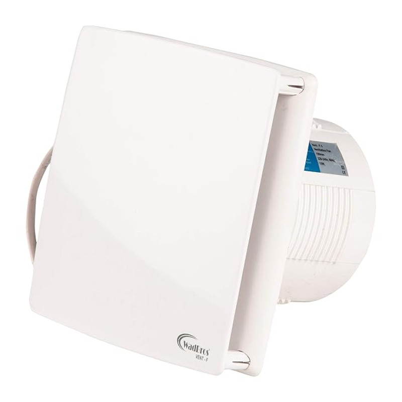 Wadbros 15-Watt Vent -F-4 Bathroom Ventilation Fan (White)